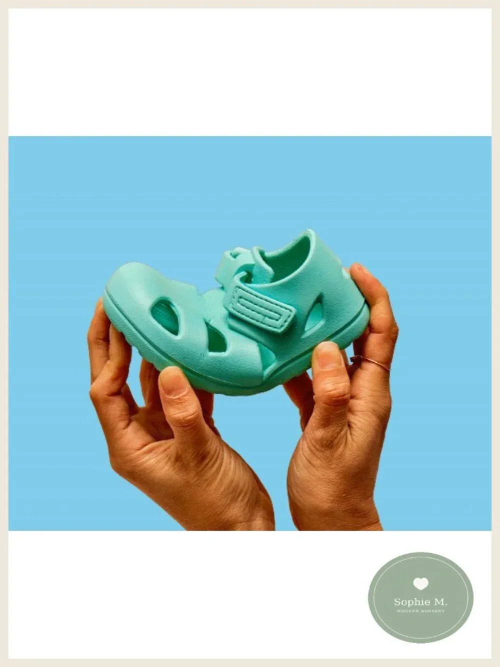 Toddler Water Shoes APMA Accepted Closed Toe Quick Drying EVA Sandals